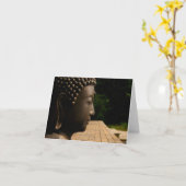 Buddha 4 karte (Gelbe Blume)