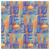 Buddha Abstrakt farbig Stoff (Nahaufnahme)