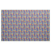 Buddha Abstrakt farbig Stoff (Fat Quarter (45,7 x 55,9 cm))