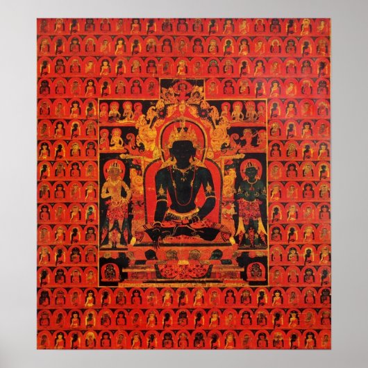 Buddha Akshobhya Poster (Vorne)