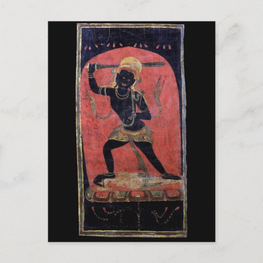 Buddha Akshobya Acala Emanation Postkarte (Vorderseite)