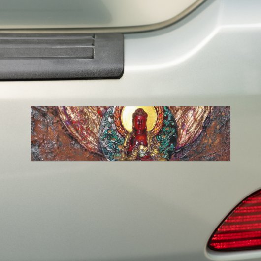 Buddha-Altar Bumpsticker Autoaufkleber (Auf Auto)