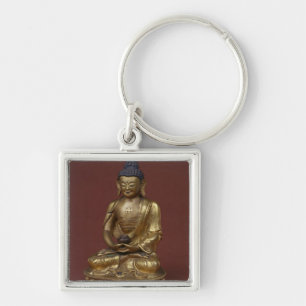 Buddha Amitayus gesetzt in der Meditation Schlüsselanhänger