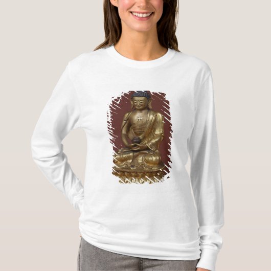 Buddha Amitayus gesetzt in der Meditation T-Shirt (Vorderseite)