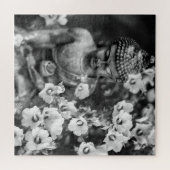 "BUDDHA AND BLUME" JIGSAW PUZZLE (Horizontal)