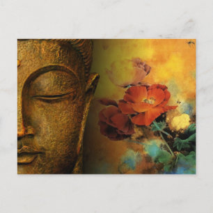 Buddha Art Postkarte