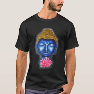 Buddha Asian Lotus Blume für Mädchen T-Shirt