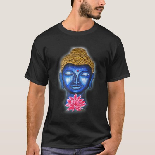 Buddha Asian Lotus Blume für Mädchen T-Shirt (Vorderseite)