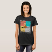 Buddha Auf Surfboard - Außerhalb Des Wassers Bin I T-Shirt (Vorne ganz)