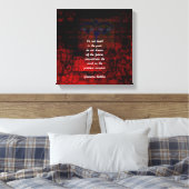 Buddha-Aufhellungsangebot nicht in der Vergangenhe Leinwanddruck (Insitu (Schlafzimmer))