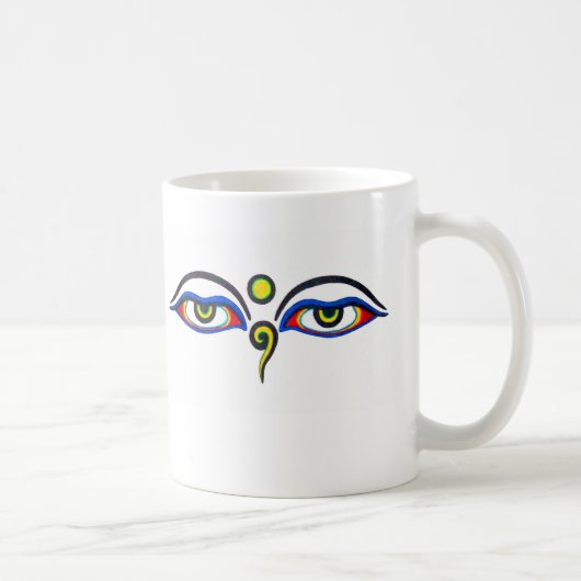 Buddha-Augen Kaffeetasse (Rechts)