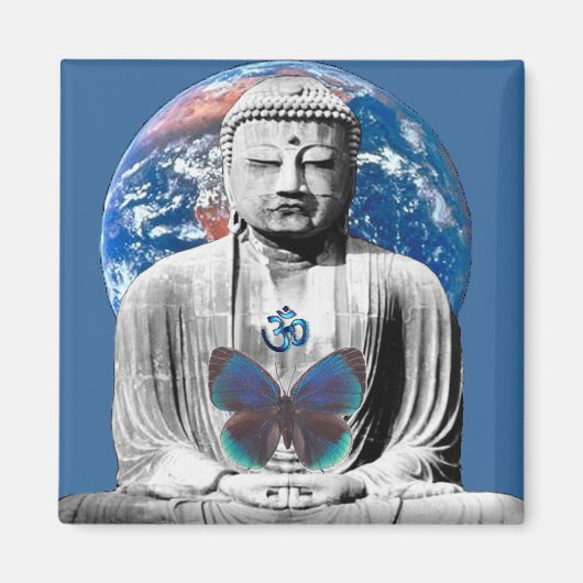 Buddha Awaits Magnet (Vorne)