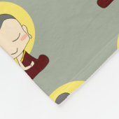 Buddha-Baby-Fleece-Decke Fleecedecke (Ecke)