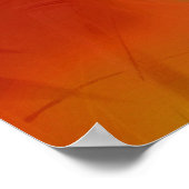 Buddha & Bambus Poster (Ecke)