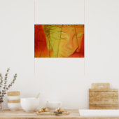 Buddha & Bambus Poster (Küche)