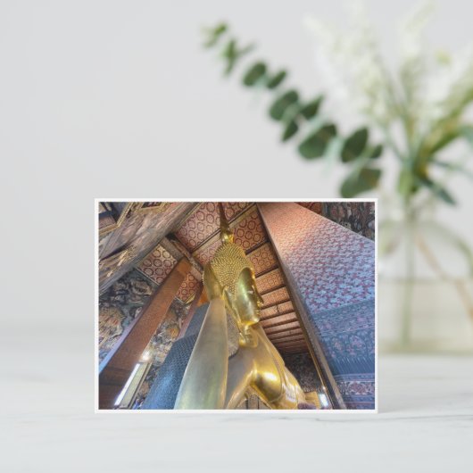 Buddha Bangkok Postkarte (Stehend Vorderseite)