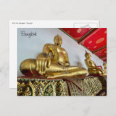 Buddha bangkok wat pho postkarte (Vorne/Hinten)