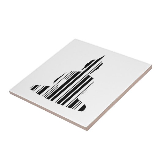 BUDDHA BAR CODE Buddhistisches Barcode Muster Desi Fliese (Seite)