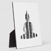 BUDDHA BAR CODE Buddhistisches Barcode Muster Desi Fotoplatte (Seite)