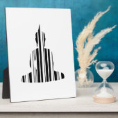 BUDDHA BAR CODE Buddhistisches Barcode Muster Desi Fotoplatte (Seite)