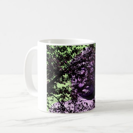 Buddha-Baum-Tasse Kaffeetasse (Vorderseite Links)