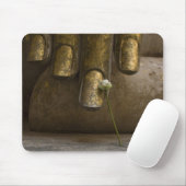 Buddha bei Wat Si Chum. Mousepad (Mit Mouse)