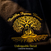 Buddha Beneath Heiliger Baum Badhandtuch Set