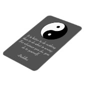 Buddha - Berühmte Zitate - Tun Sie nichts falsch Magnet (Linke Seite)