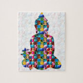 BUDDHA-Bewusstsein: Gerollt in JUWELEN Puzzle (Vertikal)