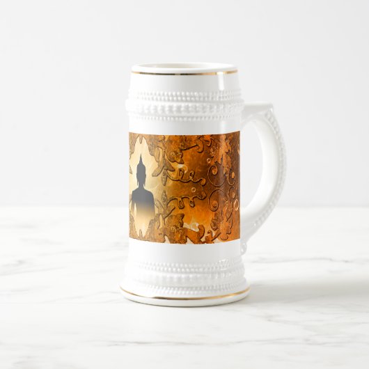 Buddha Bierglas (VorderseiteRechts)