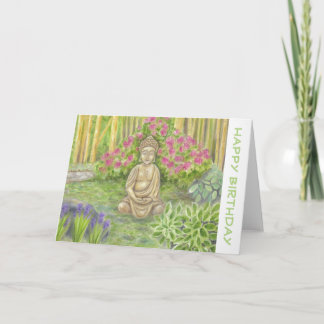Buddha birthday card karte