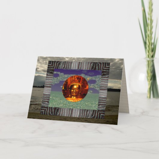 Buddha Birthday Karte (Vorderseite)