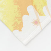 Buddha Blanket Fleecedecke (Ecke)