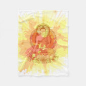 Buddha Blanket Fleecedecke (Vorderseite)