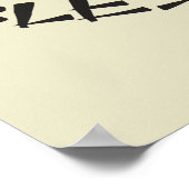 Buddha Bless You - Niedlicher glücklicher Buddha Poster (Ecke)