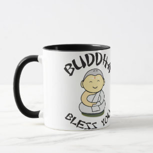 Buddha Bless You - Niedlicher glücklicher Buddha Tasse