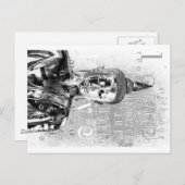 Buddha Blessing Postkarte (Vorne/Hinten)