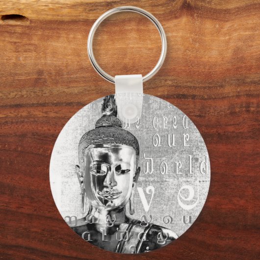 Buddha Blessing Schlüsselanhänger (Vorderseite)