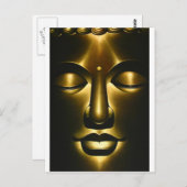 Buddha Bliss Postkarte (Vorne/Hinten)