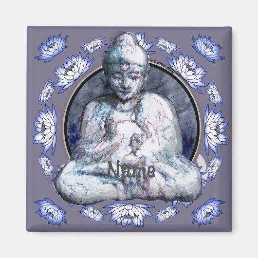 Buddha Breathe Magnet (Vorne)