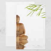 Buddha Briefpapier (Vorne/Hinten)