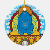 BUDDHA-BRÖTCHEN KERAMIK ORNAMENT (Hinten)