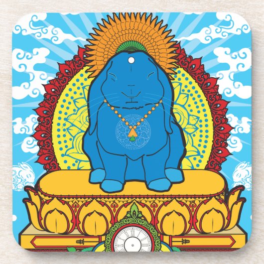 BUDDHA-BRÖTCHEN UNTERSETZER (Vorderseite)