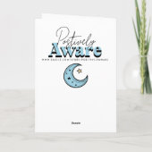 Buddha-Brunnen und Zitat Karte (Rückseite)