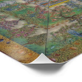 Buddha Buddha (Buddha) Poster (Ecke)