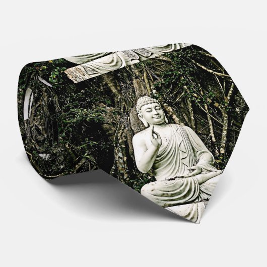 Buddha, Buddhismus, asiatisch, traditionell, Krawatte (Gerollt)