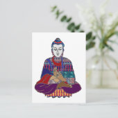 BUDDHA Buddhismus Lehrer Master NVN659 spirituell Postkarte (Stehend Vorderseite)