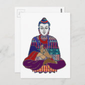 BUDDHA Buddhismus Lehrer Master NVN659 spirituell Postkarte (Vorne/Hinten)