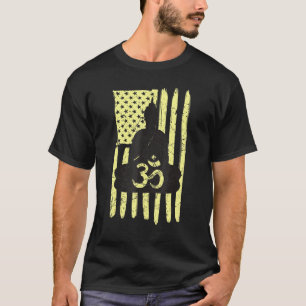 Buddha Buddhismus Om Sign Yoga Retro Vintages Amer T-Shirt