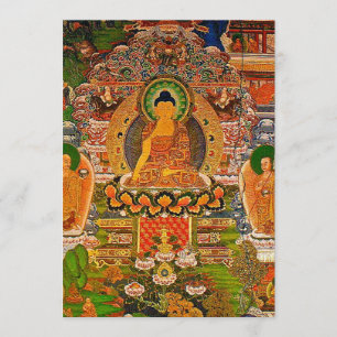 Buddha Buddhismus Segen Boho Bohemisch Einladung